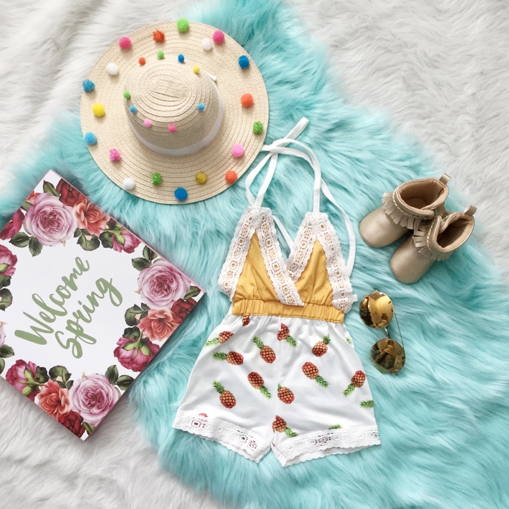 New pineapple 🍍 romper